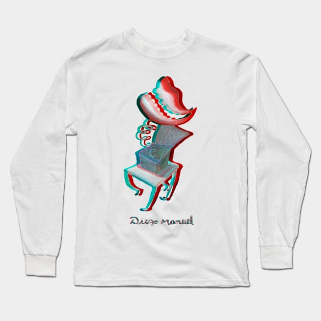 Surprises box 3d Long Sleeve T-Shirt by diegomanuel